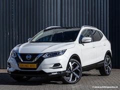 Nissan Qashqai - 1.3 DIG-T TEKNA , Panoramadak automaat Leer Apple-car-play 55.000km 360-Camera