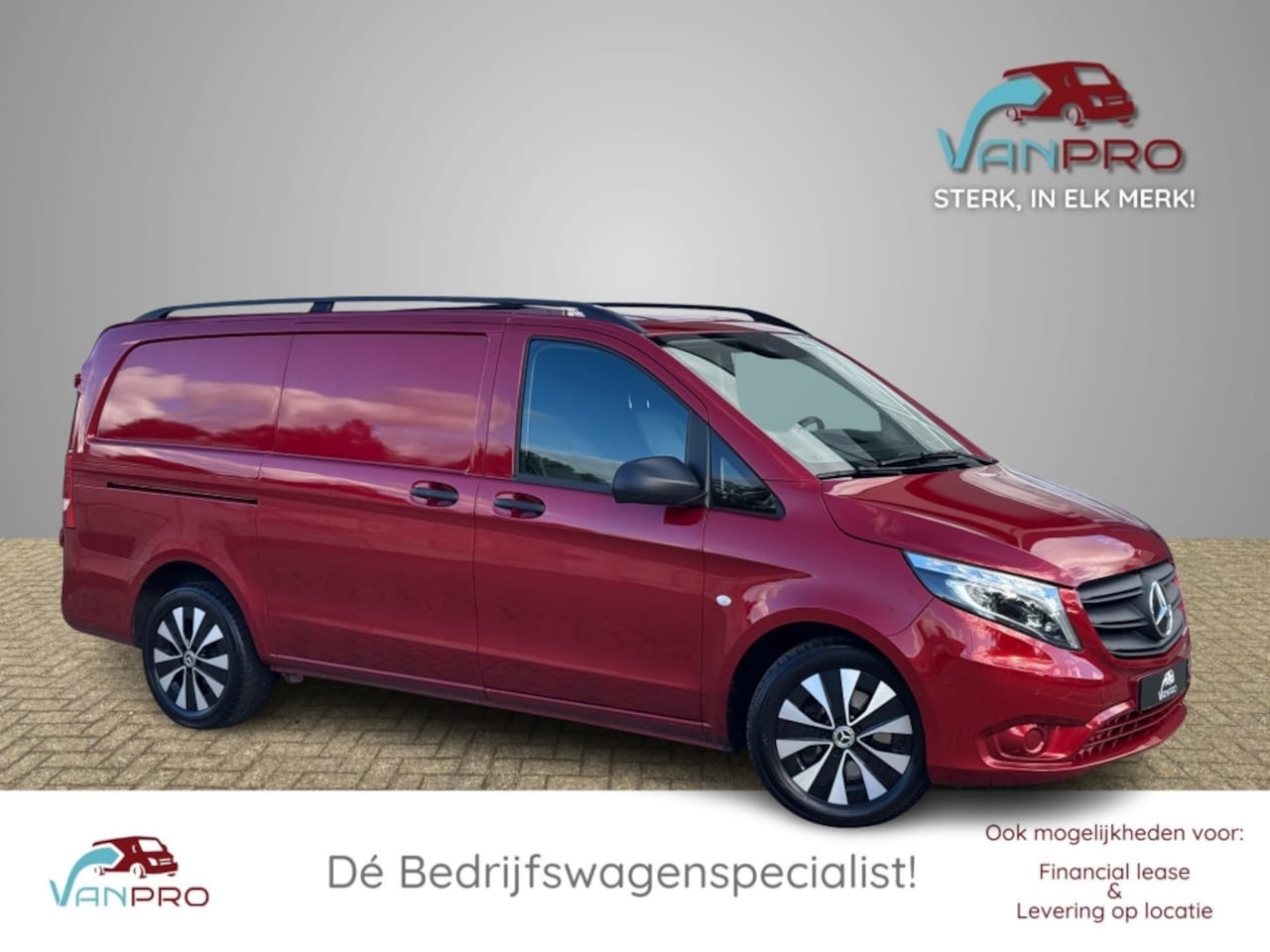 Mercedes-Benz Vito - 119 CDI 190PK automaat Lang / Navi / Trekhaak / Stoelverwarming / Clima - AutoWereld.nl