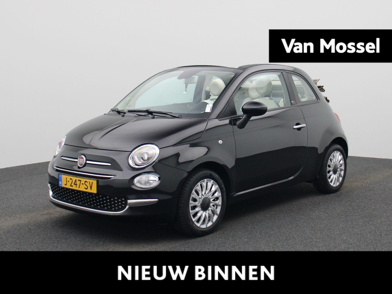 Fiat 500 C - 1.0 Hybrid Lounge | AIRCO | PARKEERSENSOREN | CRUISE CONTROL | MULTIFUNCTIONEEL STUURWIEL - AutoWereld.nl