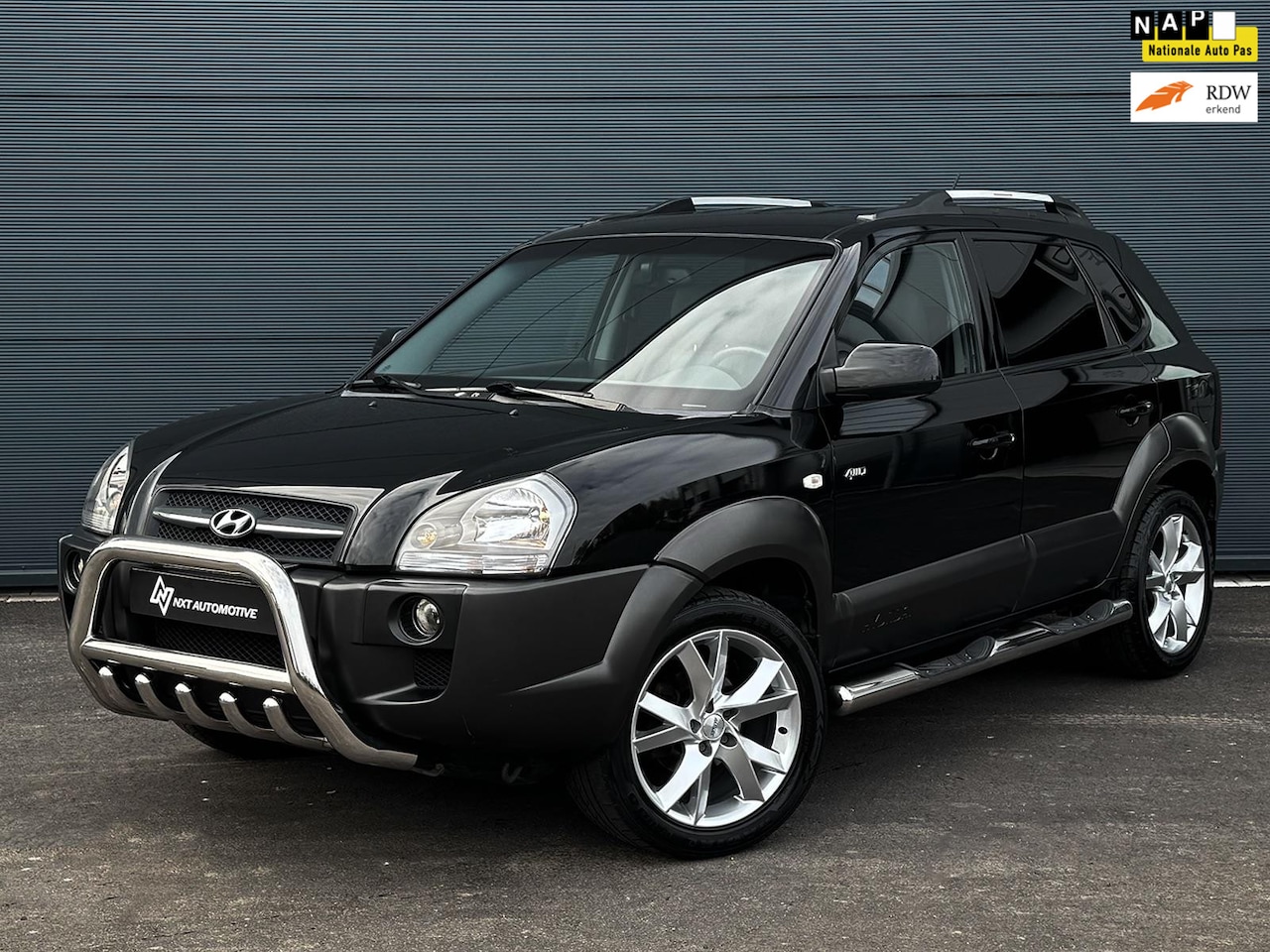 Hyundai Tucson - 2.7 V6 4WD Automaat, leder, stoelverwarming, touchscree, bullbars - AutoWereld.nl