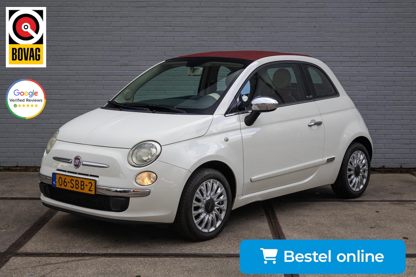 Fiat 500 C - 1.2 Lounge 1.2 Lounge - AutoWereld.nl