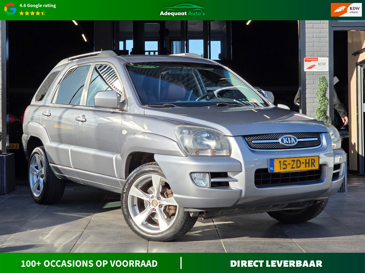Kia Sportage - 2.0 CVVT X-ception|Trekhaak|Stoelvw|Climate|NAP - AutoWereld.nl