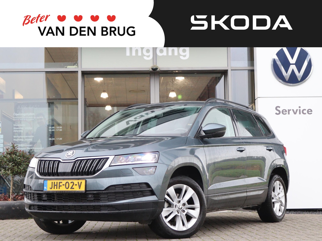 Skoda Karoq - 1.5 TSI 150 pk DSG ACT Ambition | Navigatie | LED | SmartLink | ACC | Stoel + Stuurverwarm - AutoWereld.nl