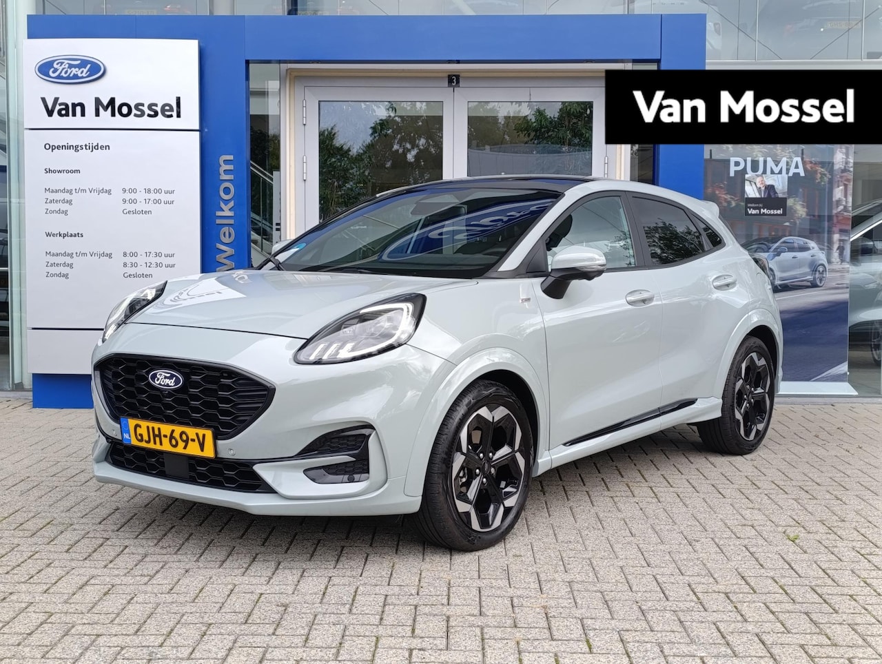 Ford Puma - 1.0 EcoBoost Hybrid ST-Line X | Full options! | Trekhaak | Matrix-Led | Stoel/stuur voorru - AutoWereld.nl