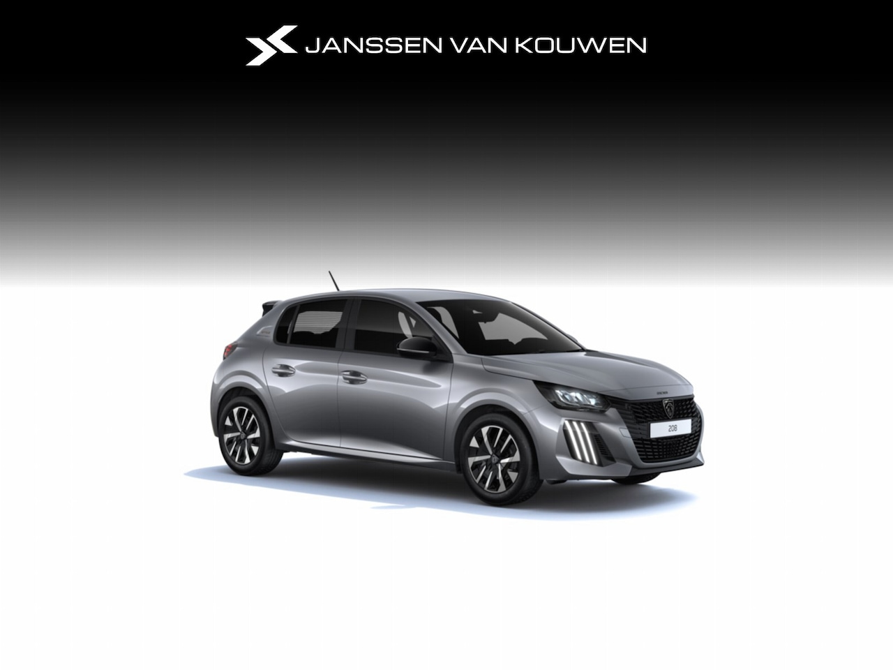 Peugeot 208 - Style | Dashboard en deurpanelen in kunststof met carboneffect | Ecoled koplampen | Elektr - AutoWereld.nl