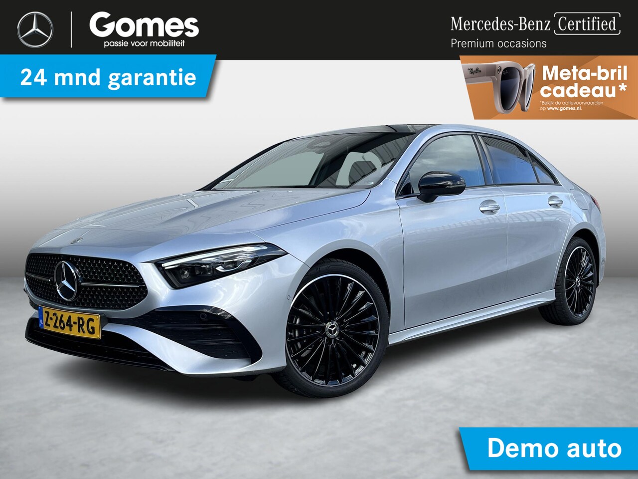 Mercedes-Benz A-klasse - Limousine 250 e AMG Line | Night Pakket | Panoramadak | Premium Pakket | Multibeam LED Kop - AutoWereld.nl