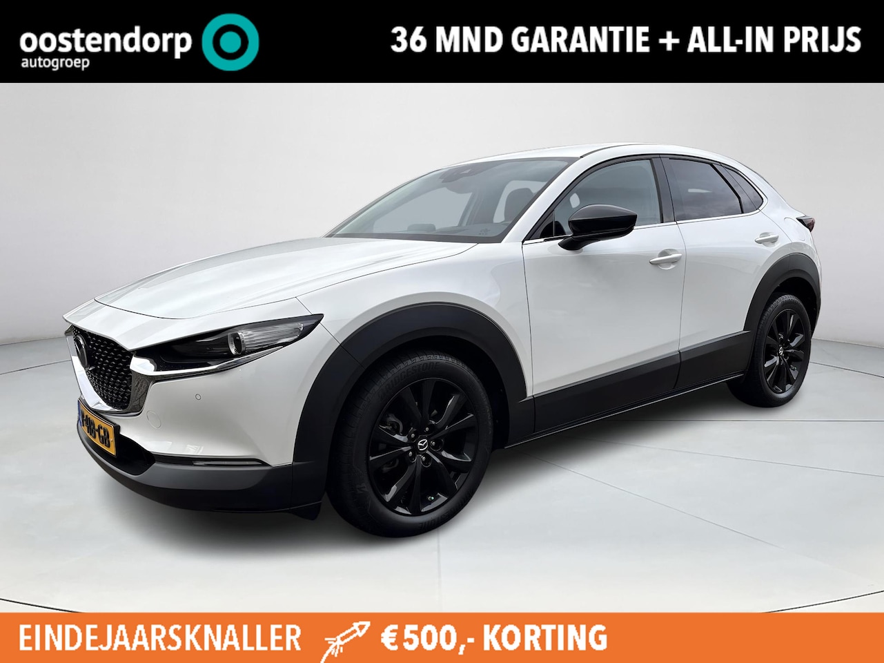 Mazda CX-30 - 2.0 e-SkyActiv-X M Hybrid Sportive Parkeersensoren voor- en achter | Achteruitrijcamera| A - AutoWereld.nl