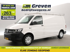 Volkswagen Transporter - 2.0 TDI L2H1 | 140PK | Airco | Cruise | Navigatie | Imperiaal | Trekhaak