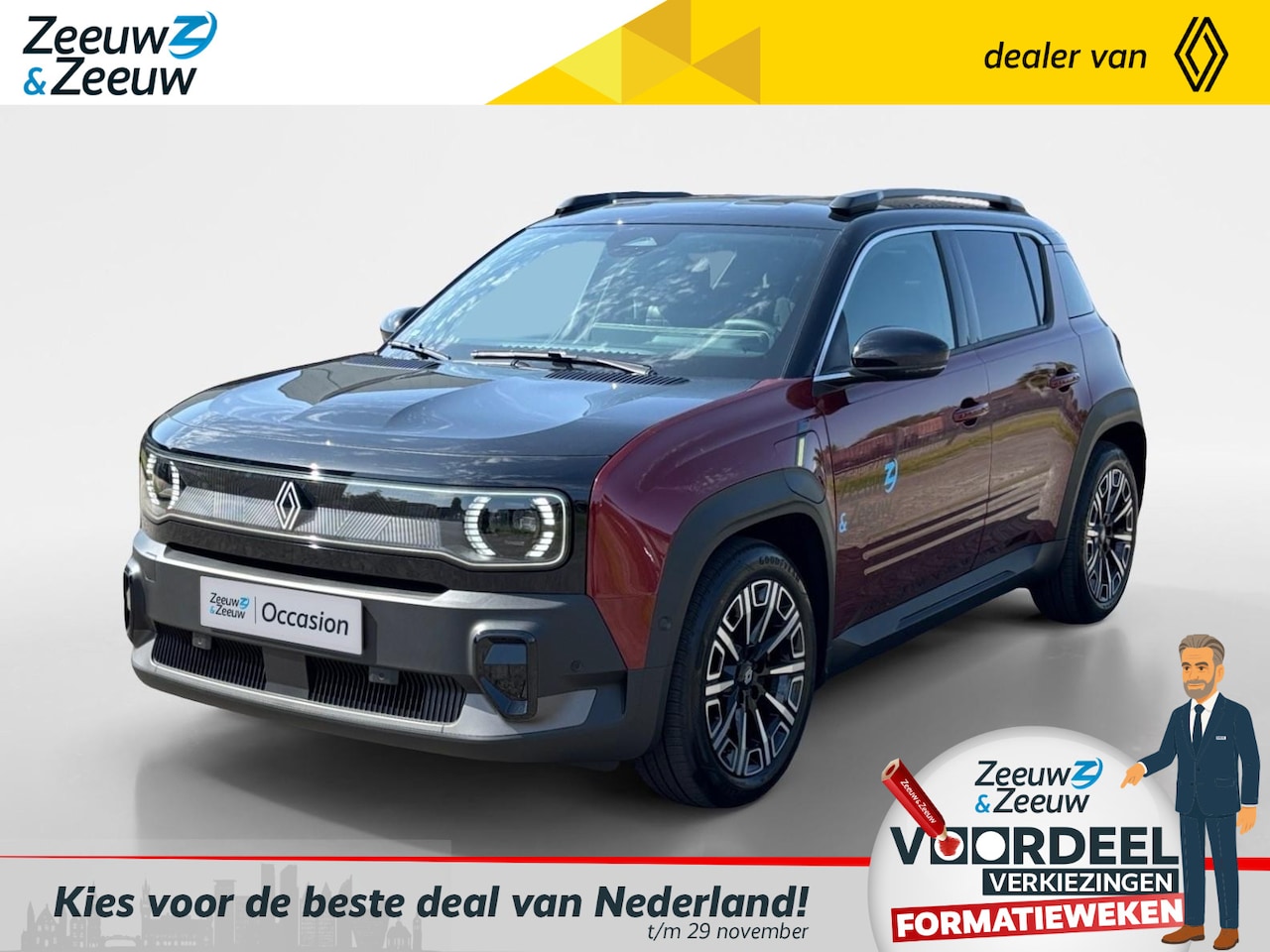 Renault 4 - Comfort Range Iconic 52 kWh Automaat | DEMO - Beschikbaar vanaf 15-11-2025 | Elektrische K - AutoWereld.nl