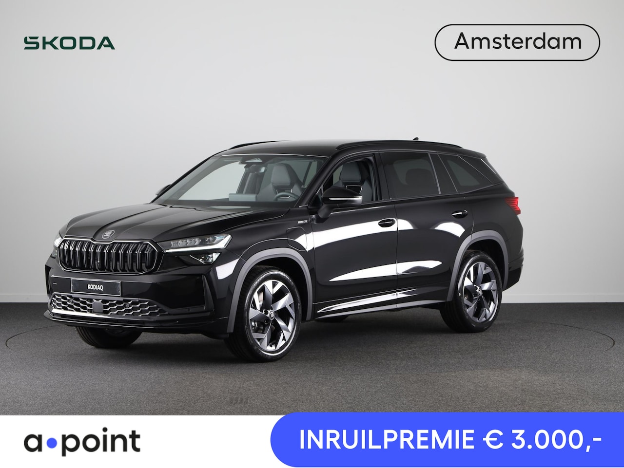 Skoda Kodiaq - Sportline Business 1.5 TSI 204pk PHEV DSG | Panoramadak | Light & View | Elek. stoel | Ada - AutoWereld.nl