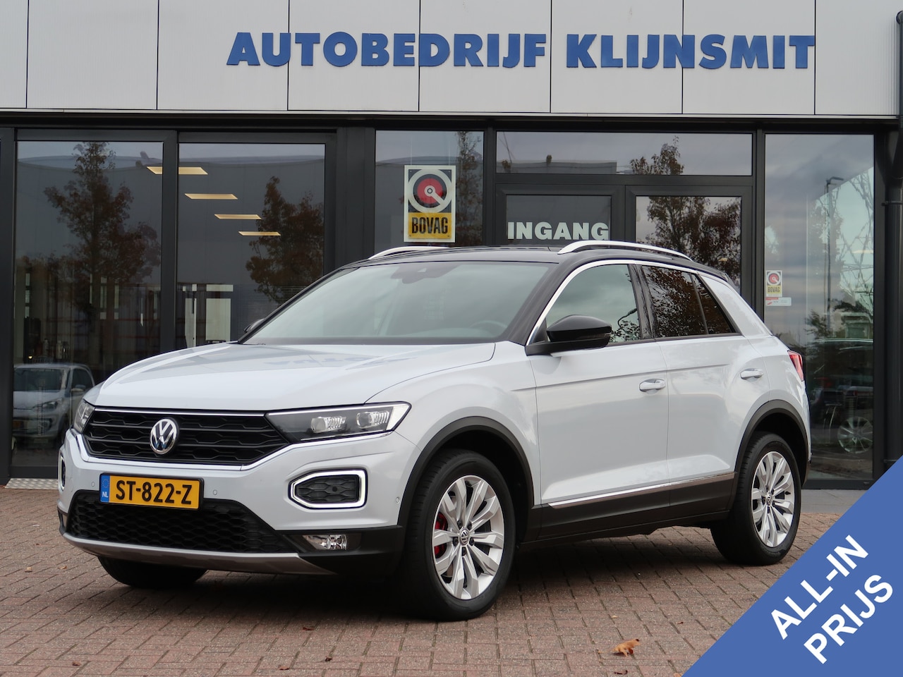 Volkswagen T-Roc - 1.5 TSI Sport Executive | Park-Assist | Camera | Elektr Achterklep - AutoWereld.nl