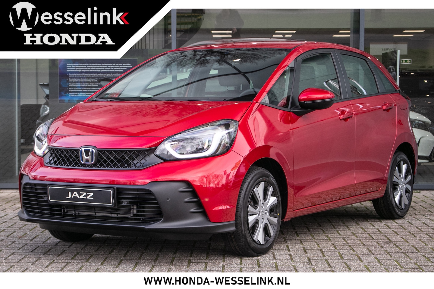 Honda Jazz - 1.5 e:HEV Elegance - Cons.prijs rijklr | Honda Sensing | Apple cp/Android auto - AutoWereld.nl