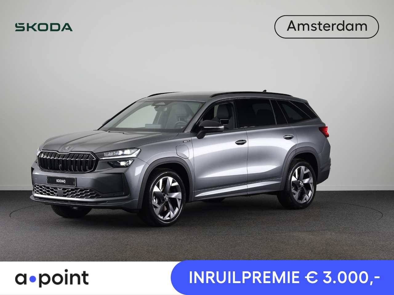 Skoda Kodiaq - 1.5 TSI PHEV Sportline Business 204pk | Trekhaak | Blind Spot | Adaptive Cruise | Stoelver - AutoWereld.nl