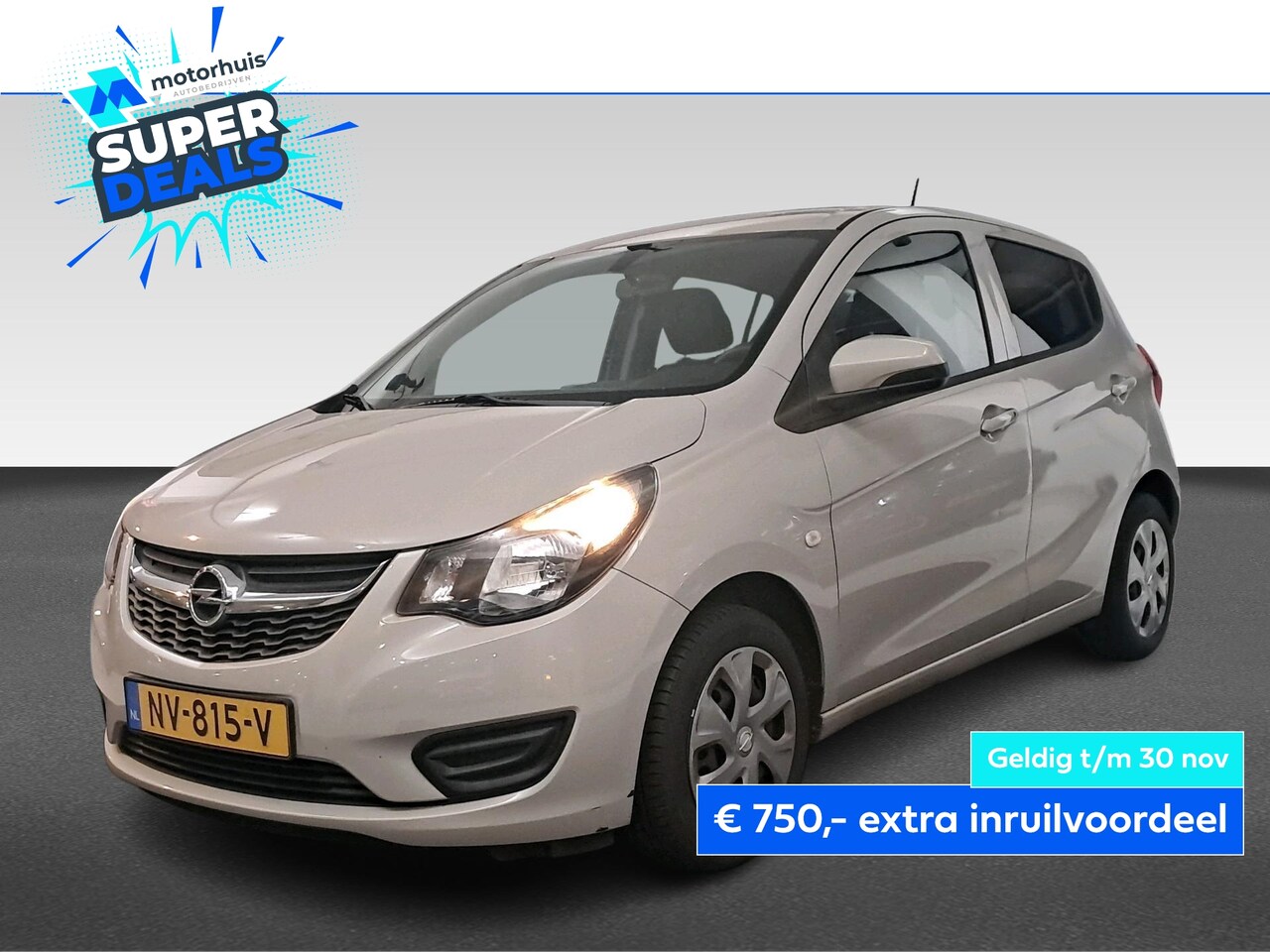 Opel Karl - 1.0 EDITION 5DRS 75PK PDC AIRCO CRUISE NAP - AutoWereld.nl
