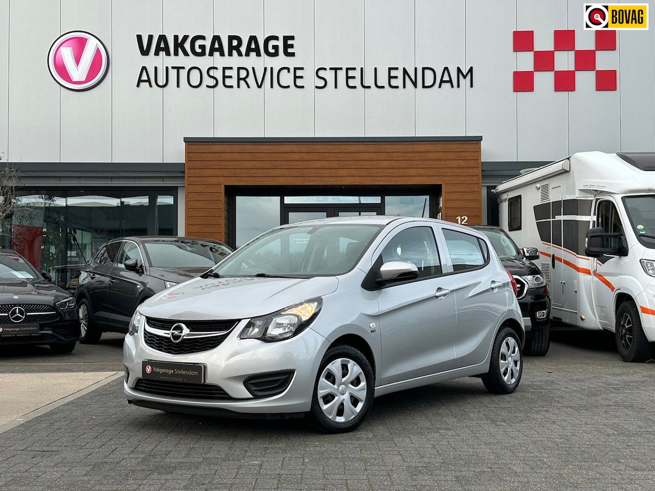 Opel Karl - 1.0 ecoFLEX 120 Jaar Edition|Carplay|Airco|Cruise Control - AutoWereld.nl