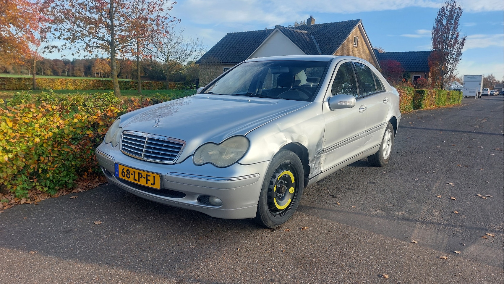 Mercedes-Benz C-klasse - 180 K. Elegance CLIMA/AUTOMAAT BJ 2003 - AutoWereld.nl