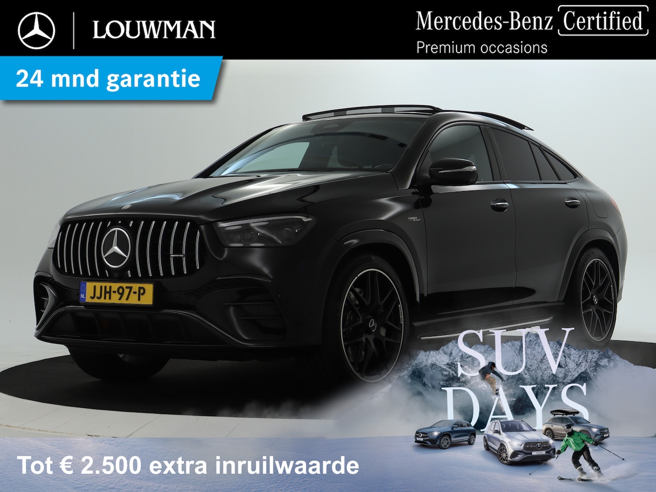 Mercedes-Benz GLE-Klasse Coupé - Mercedes-AMG 53 Hybrid 4MATIC+ | Trekhaak | Panoramadak | Burmester® | 22 Inch AMG Velgen - AutoWereld.nl