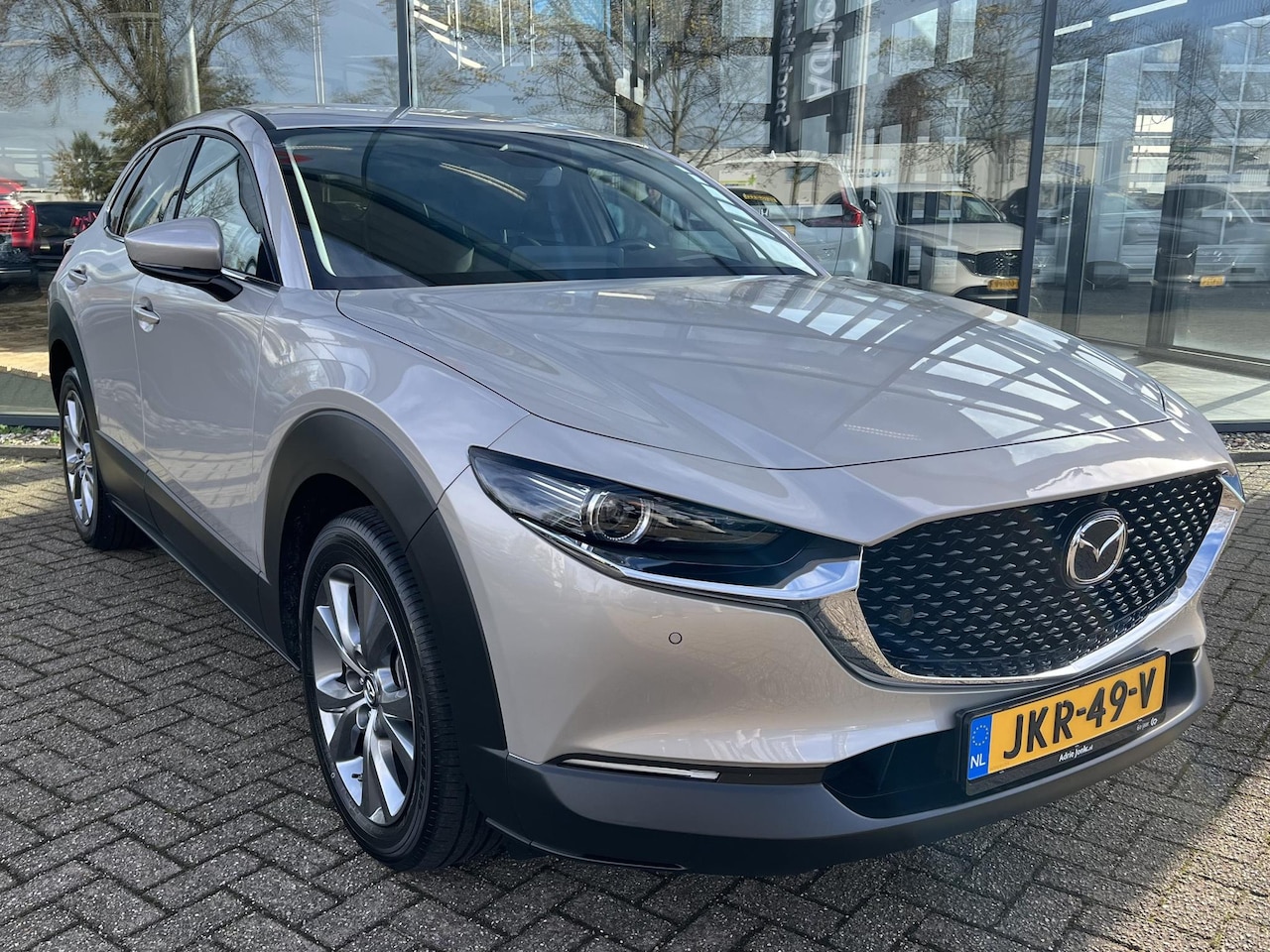 Mazda CX-30 - 2.5 e-SkyActiv-G M Hybrid Takumi | AUTOMAAT |LEDER | Bose AUDIO | 360 CAMERA | EL.A.KLEP | - AutoWereld.nl