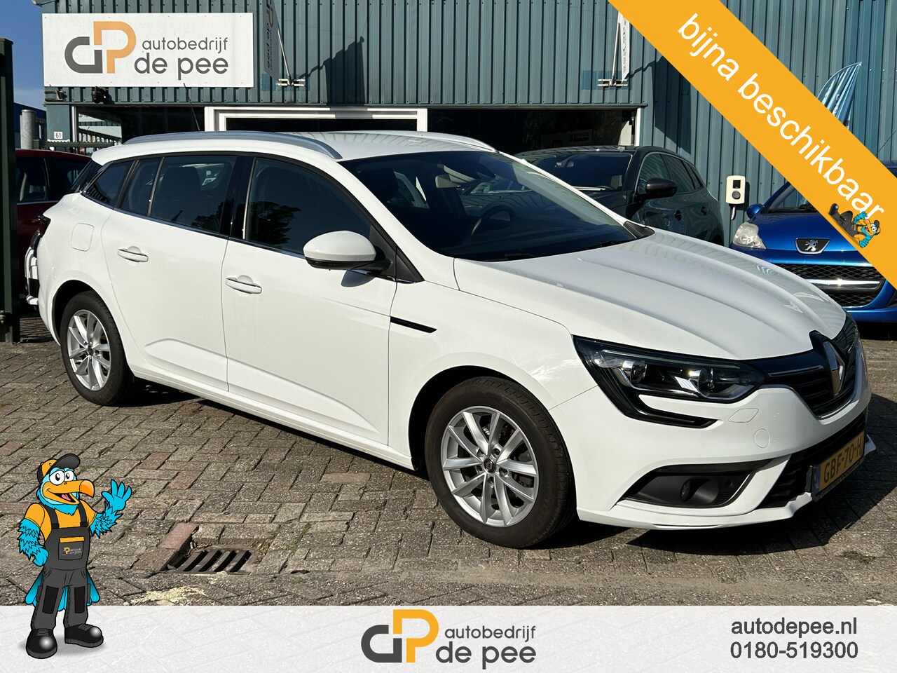 Renault Mégane Estate - 1.3 TCe Limited GARANTIE/AUTOMAAT/CARPLAY/CLIMA/CRUISE/NAVI/LICHTMET. rijklaarprijs! - AutoWereld.nl