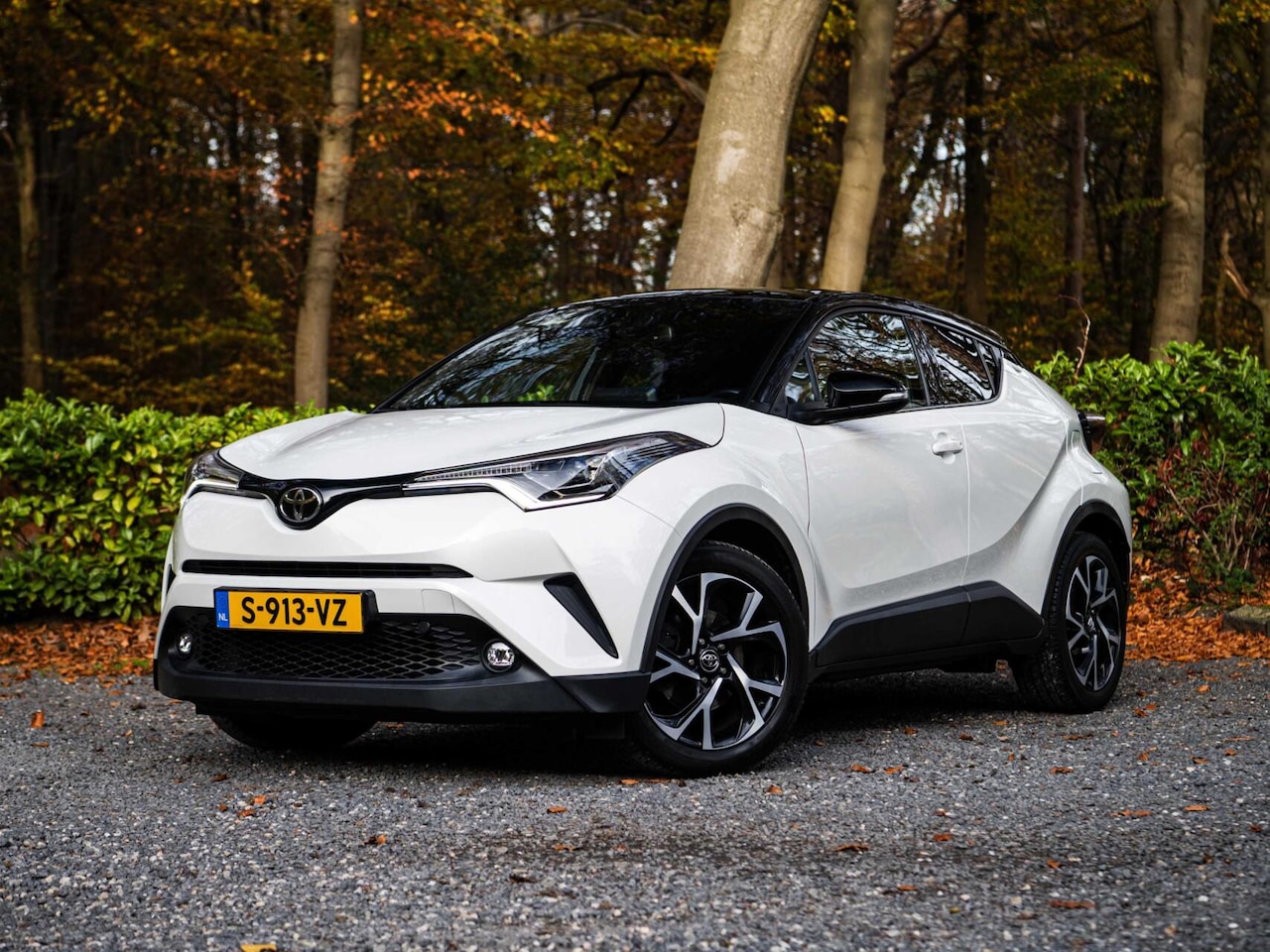 Toyota C-HR - 1.2 116PK AWD Bi-Tone Automaat Leder JBL Camera Led Trekhaak - AutoWereld.nl