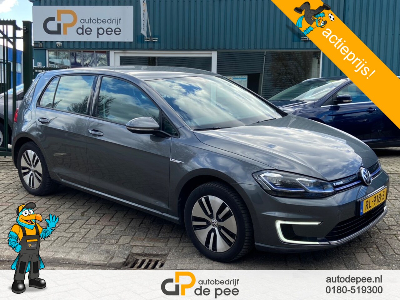 Volkswagen e-Golf - 36 kWh 230km GARANTIE/INCL.BTW/CLIMA/CRUISE/NAVI rijklaarprijs! - AutoWereld.nl