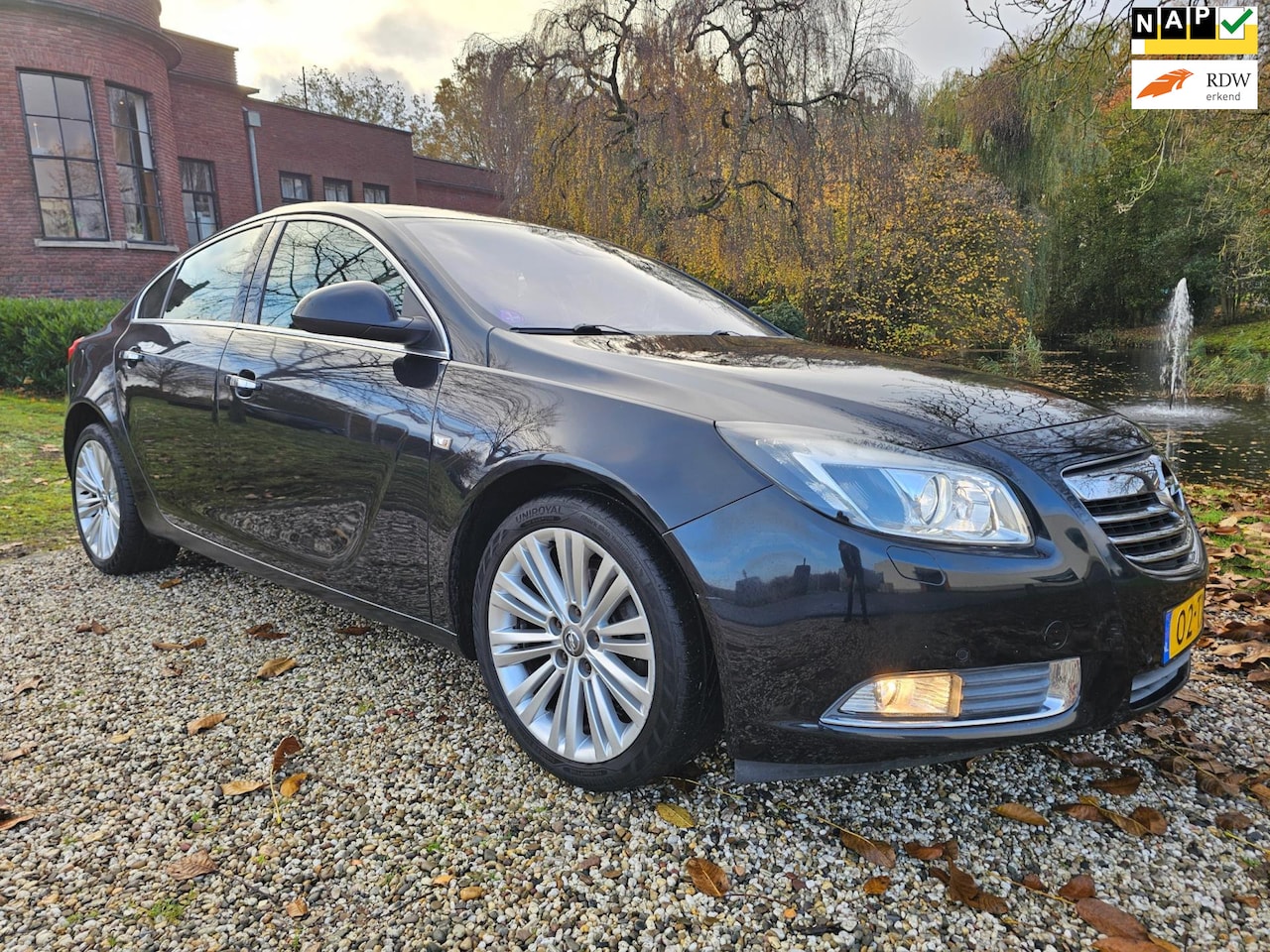 Opel Insignia - 1.4 Turbo EcoFLEX Cosmo LEER/airco/CRUISE - AutoWereld.nl