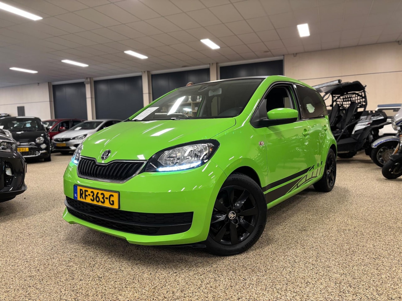 Skoda Citigo - 1.0 Greentech Ambition Kermit Edition - AutoWereld.nl