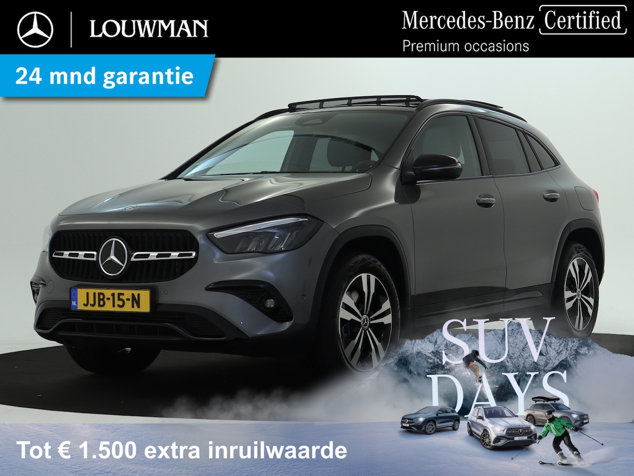 Mercedes-Benz GLA-Klasse - 250 e Plug-In Hybride | Night Pakket | Panorama Schuif-Kanteldak | Trekhaak | Memory voors - AutoWereld.nl