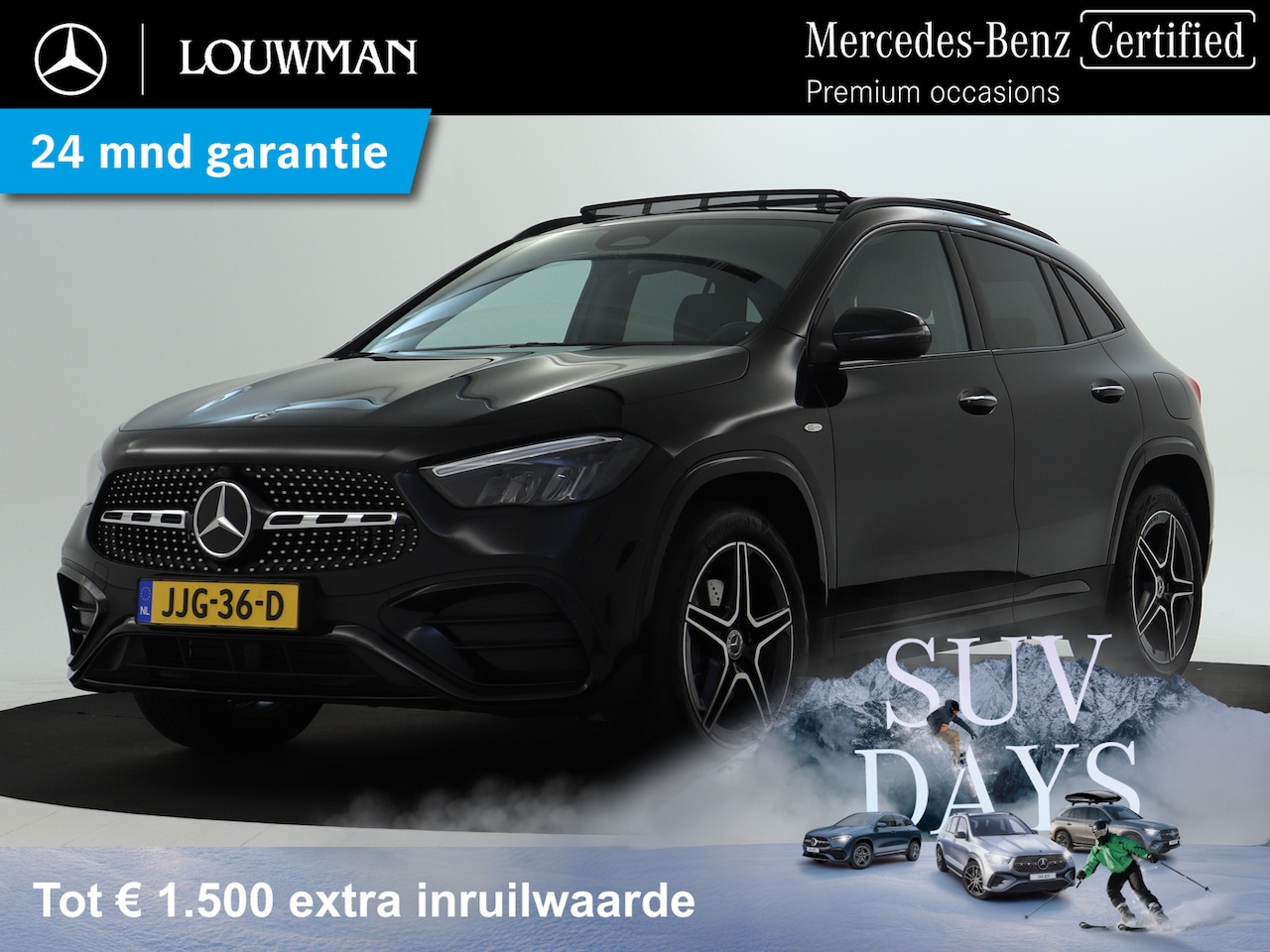 Mercedes-Benz GLA-Klasse - 250 e AMG Plug-In Hybride AMG Line | Night Pakket | Panorama Schuif-Kanteldak | 11kW Laden - AutoWereld.nl