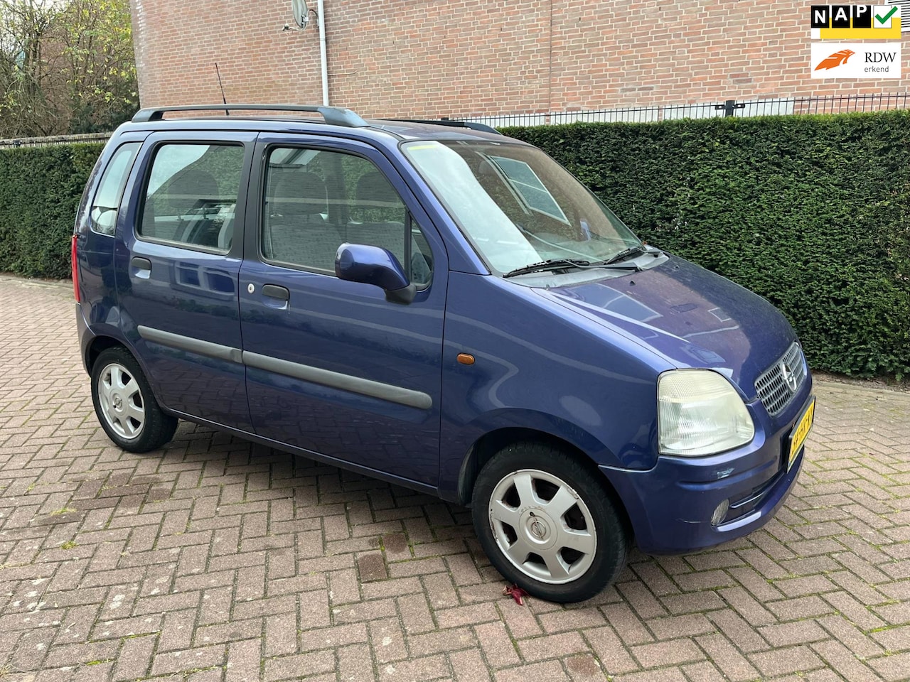 Opel Agila - 1.2-16V Elegance 1.2-16V Elegance - AutoWereld.nl