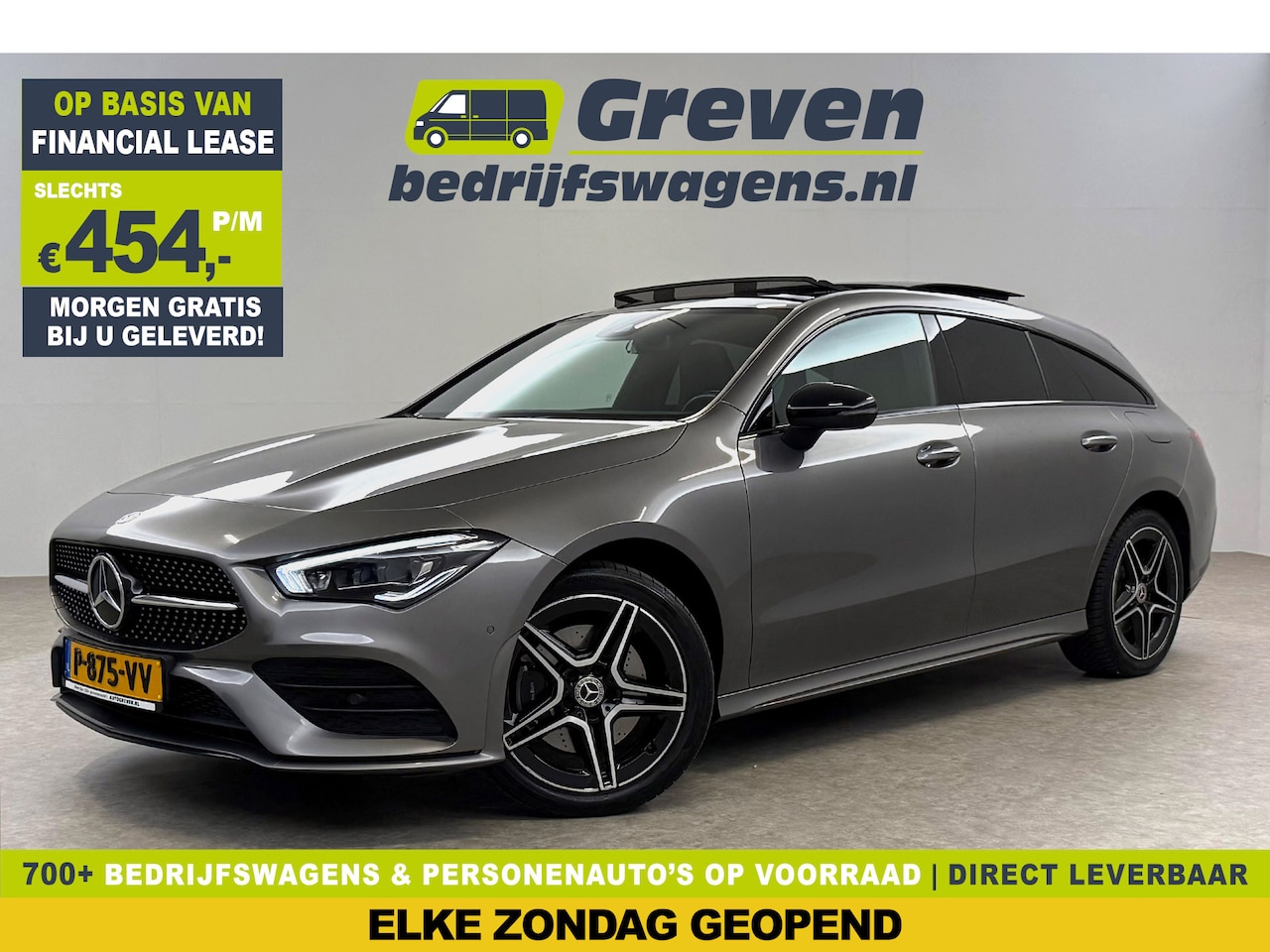 Mercedes-Benz CLA-klasse Shooting Brake - 250 e AMG 218PK Shooting Brake | Pano | Sfeerverl. | Virtual | Camera | Multibeam | Naviga - AutoWereld.nl