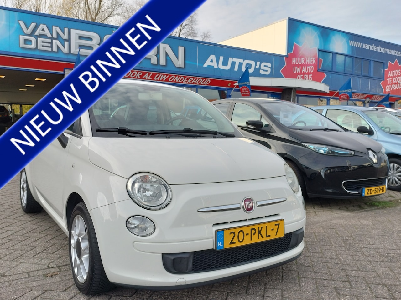 Fiat 500 - 1.2 Sport Automaat 15'' L.M.V Nw APK - AutoWereld.nl