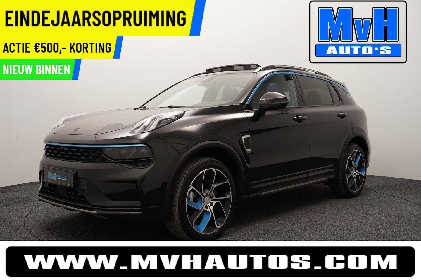 Lynk & Co 01 - 1.5 Plug-in Hybride|ZWARTE.HEMEL|360ºCAM|PANO|NAP - AutoWereld.nl