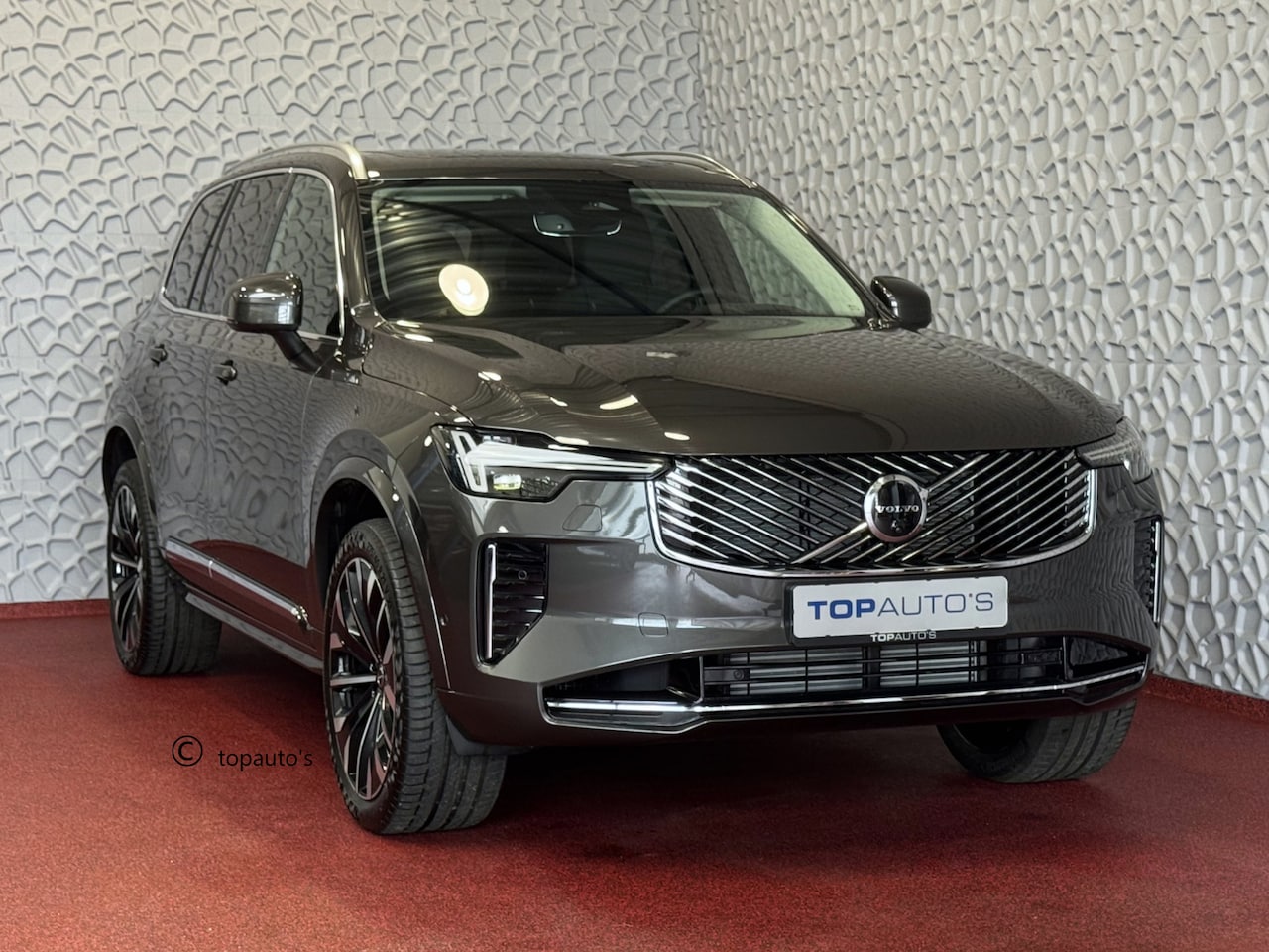 Volvo XC90 - 2.0 T8 456PK PHEV AWD 7P PLUS BRIGHT SCHUIFDAK 21''LMV STOEL/STUUR.VERW Plug-in hybrid 7PE - AutoWereld.nl
