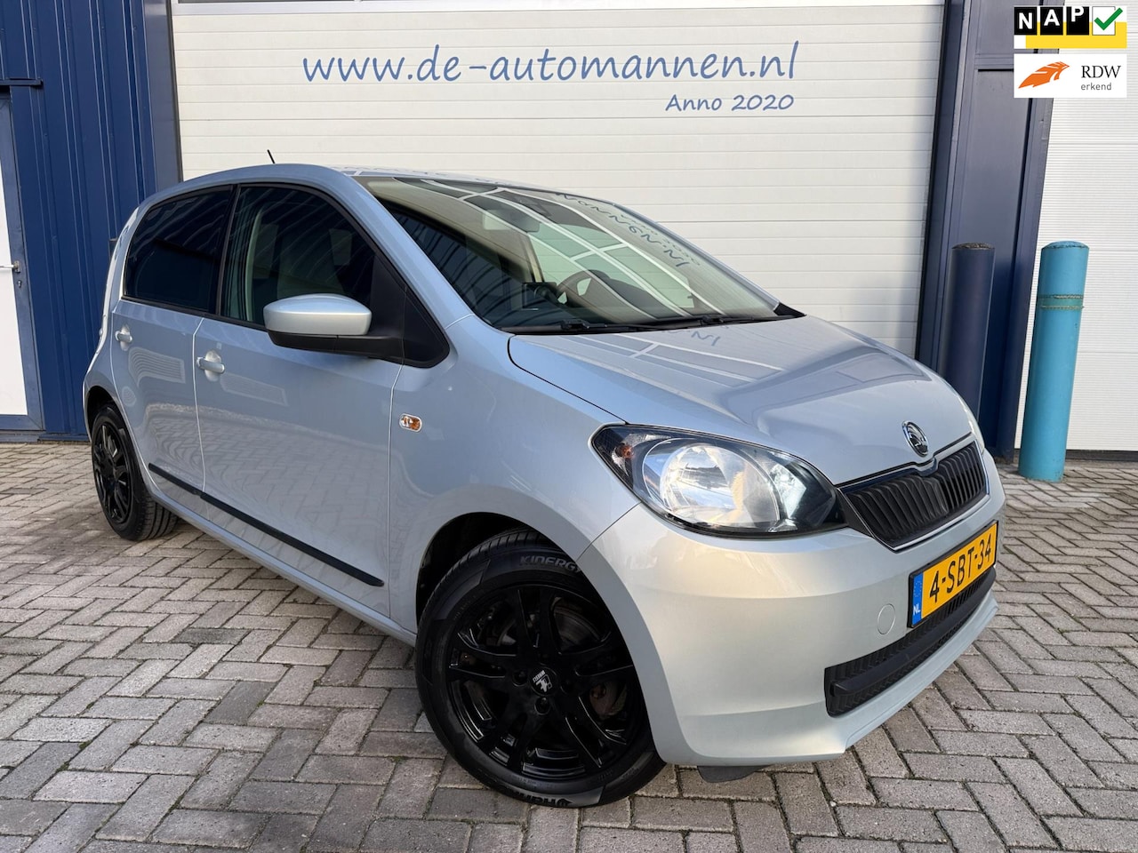 Skoda Citigo - 1.0 Greentech Sprint 5-drs / AIRCO / CRUISE / NAVI / NWE VELGEN - AutoWereld.nl