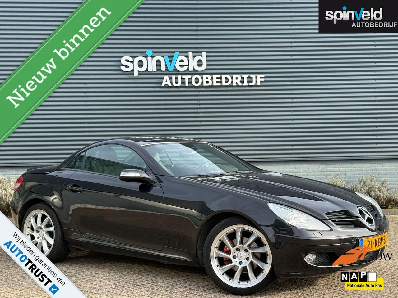 Mercedes-Benz SLK-klasse - 200 K. BJ`04 Airco Leder Stoelverwarming - AutoWereld.nl