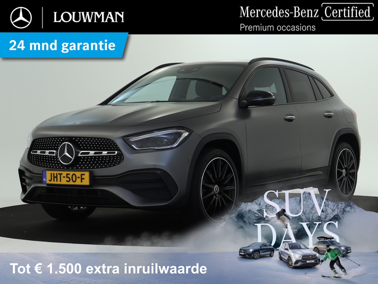 Mercedes-Benz GLA-Klasse - 250 e AMG Plug-In Hybride AMG Line | Night Pakket | 19 Inch AMG Velgen | Memory voorstoele - AutoWereld.nl