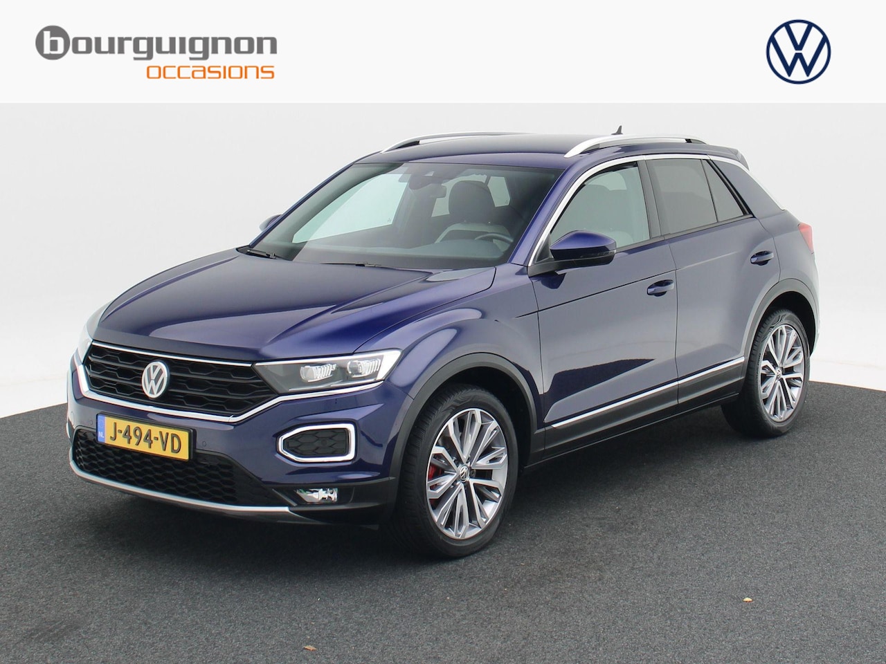 Volkswagen T-Roc - 1.5 TSi 150 Pk Sport | Full LED | Navigatie | 18 Inch | Camera | Privacy Glass | Virtual D - AutoWereld.nl
