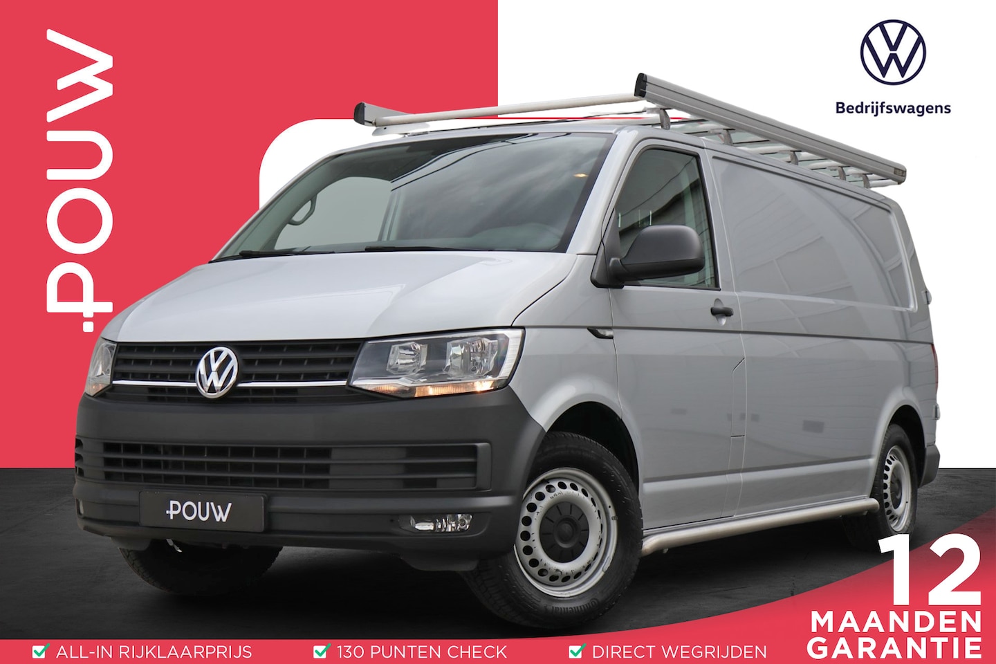 Volkswagen Transporter - 2.0 TDI L2H1 102pk Comfortline | Navigatie | App Connect | Parkeersensoren Achter | Imperi - AutoWereld.nl
