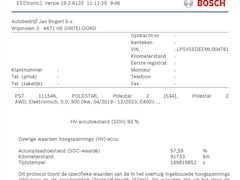 Polestar 2 - 2 Long Range Dual Motor 408PK 78kWh 93% SoH [ TREKHAAK+PILOT PLUS+19INCH+CARPLAY+CAMERA+ST
