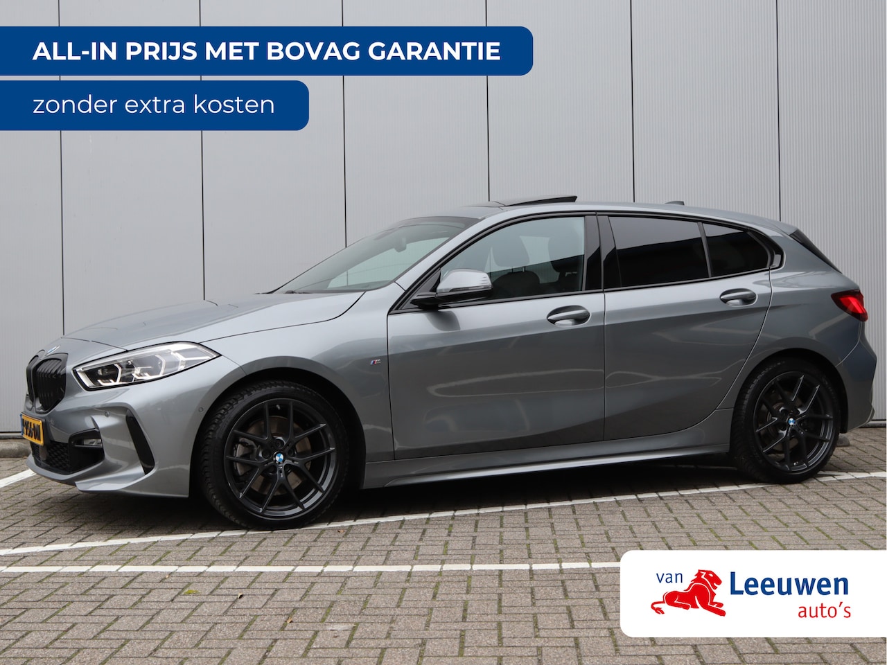 BMW 1-serie - 120i M-sport | Head-up | Leder | Panoramadak | Camera | Org. NL - AutoWereld.nl