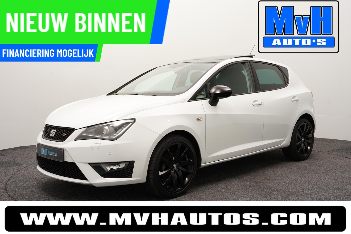 SEAT Ibiza SC - 1.0 EcoTSI FR Connect|LUXE!|PANO|XENON|CARPLAY - AutoWereld.nl