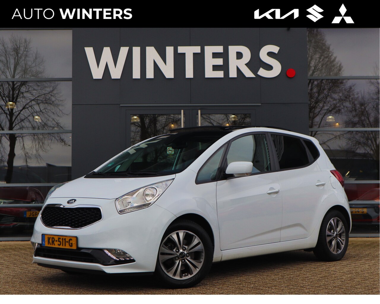 Kia Venga - 1.4 CVVT ExecutiveLine Schuif/kantel dak | Camera | Cruise Control | Navigatie | Afneembar - AutoWereld.nl