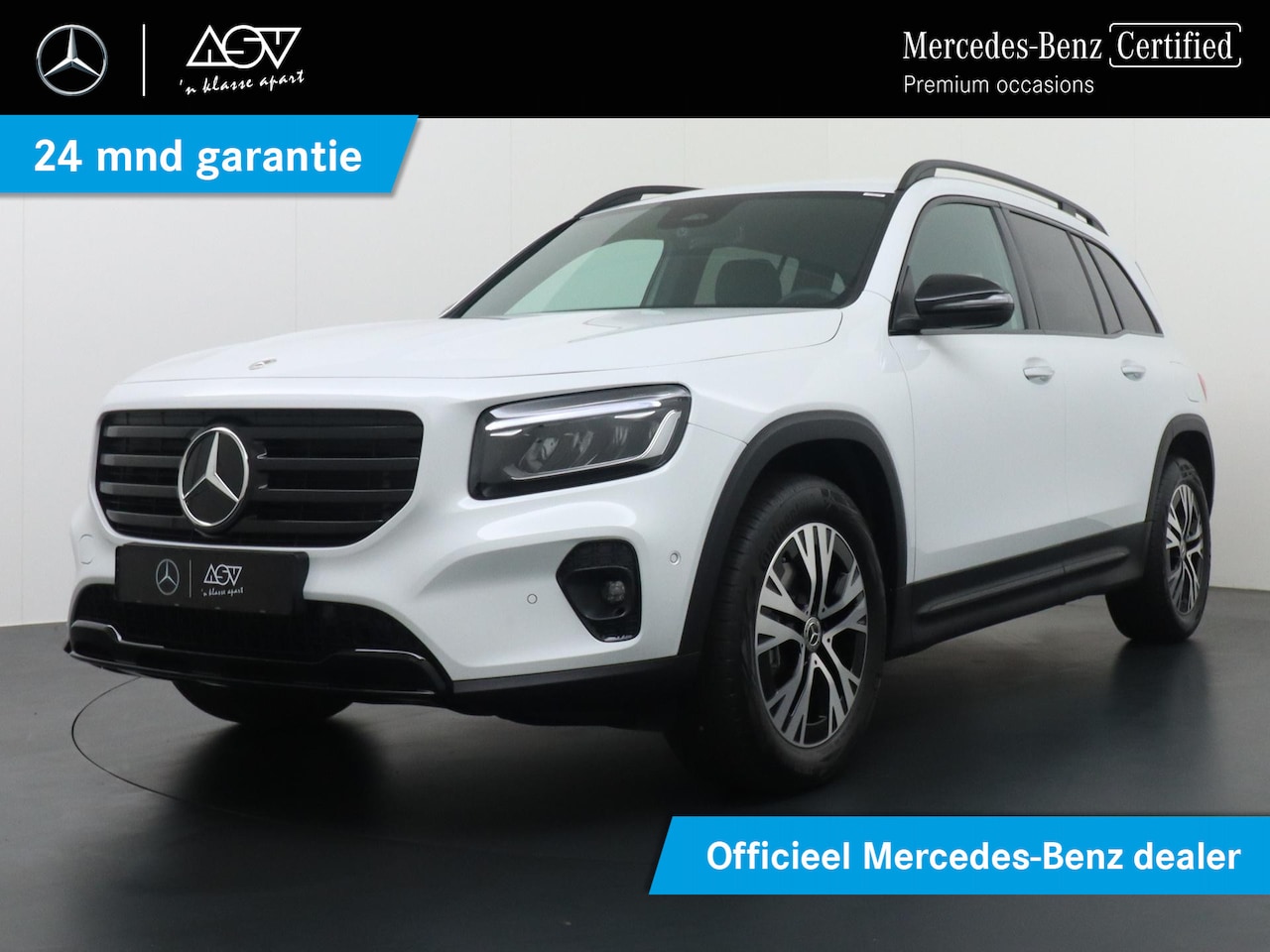 Mercedes-Benz GLB - 180 Star Edition Luxury Line 7pers. | Trekhaak Wegklapbaar | Achteruitrijcamera | Nightpak - AutoWereld.nl