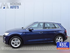 Audi Q5 - 35 TDI quattro S-Line Navarrablau Camera Stoelverwarming LED 19" LMV Afn. trekhaak