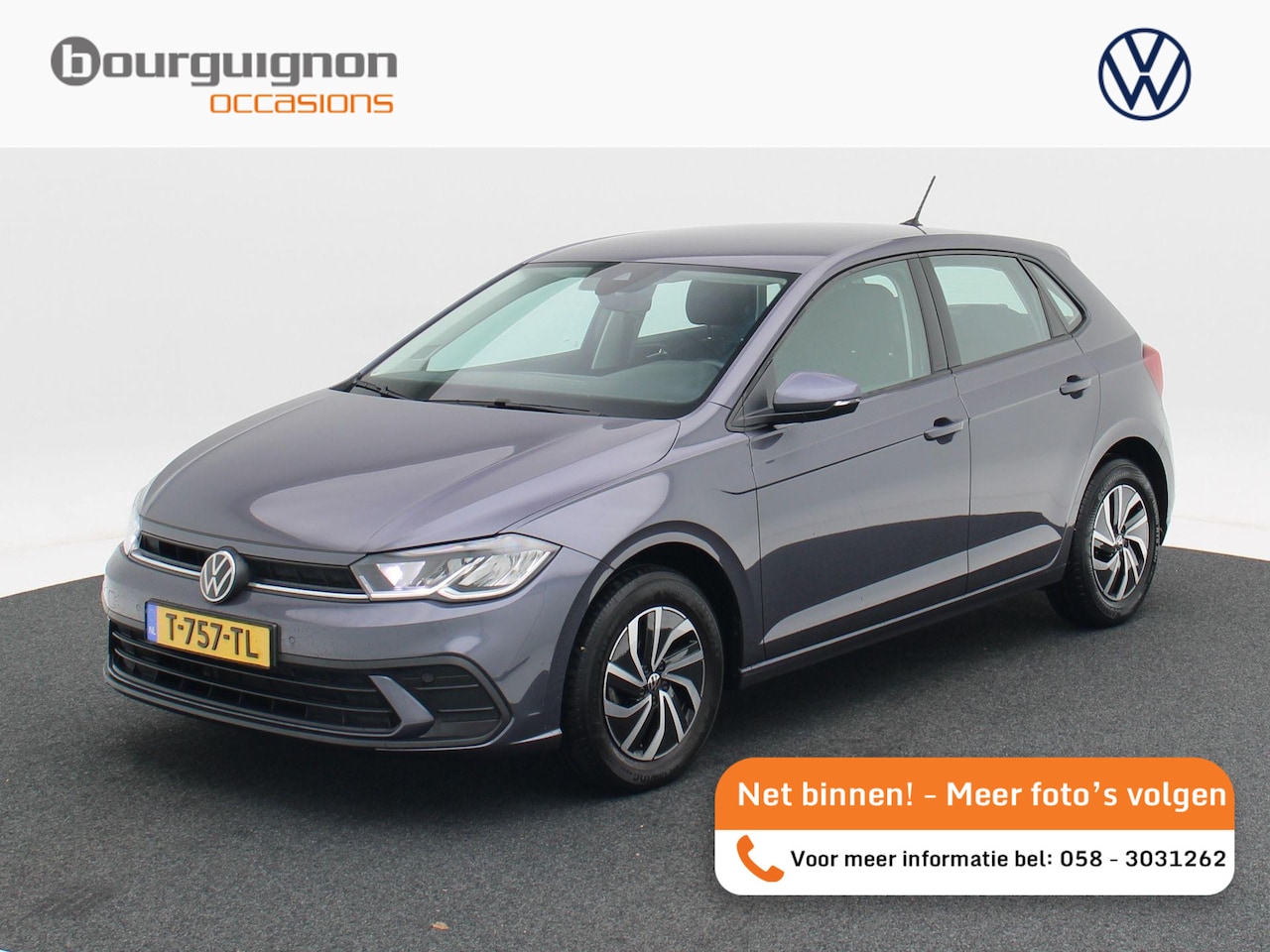 Volkswagen Polo - 1.0 TSi Life | Adaptive Cruise | Camera | CarPlay | Parkeersensoren | Digitaal Dashboard | - AutoWereld.nl
