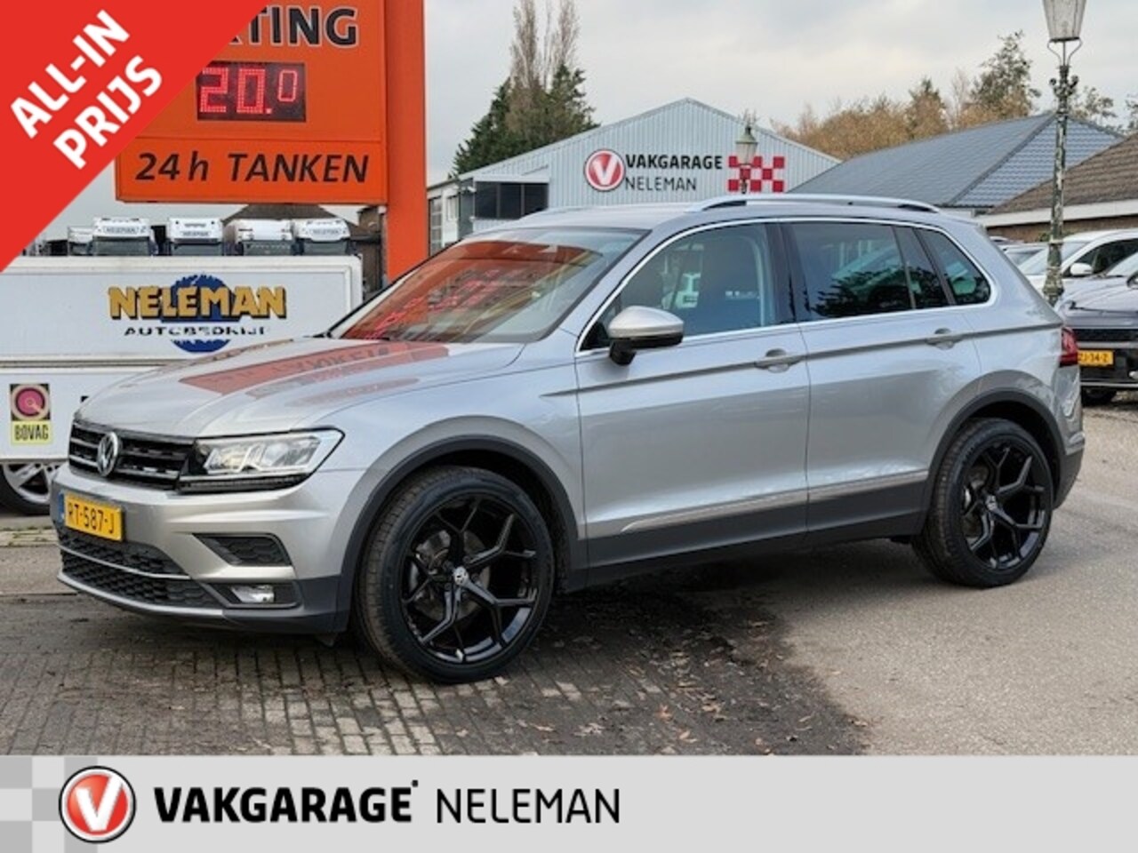 Volkswagen Tiguan - 1.4 TSI Highline trekhaak bovag garantie rijklaarprijs - AutoWereld.nl