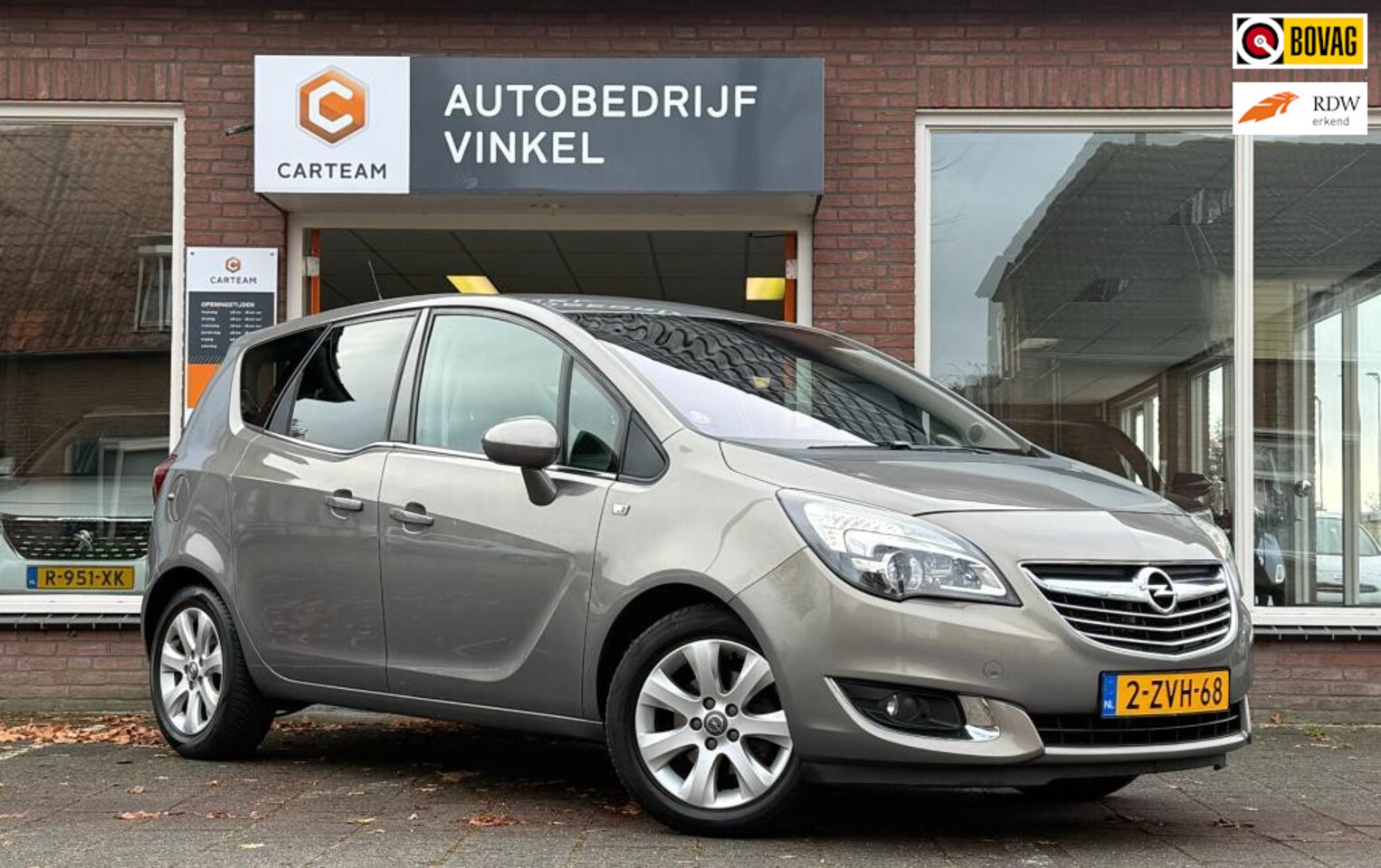 Opel Meriva - 1.4 Turbo Cosmo*Trekhaak*Navi*Parksensoren*stoelverwarming* - AutoWereld.nl
