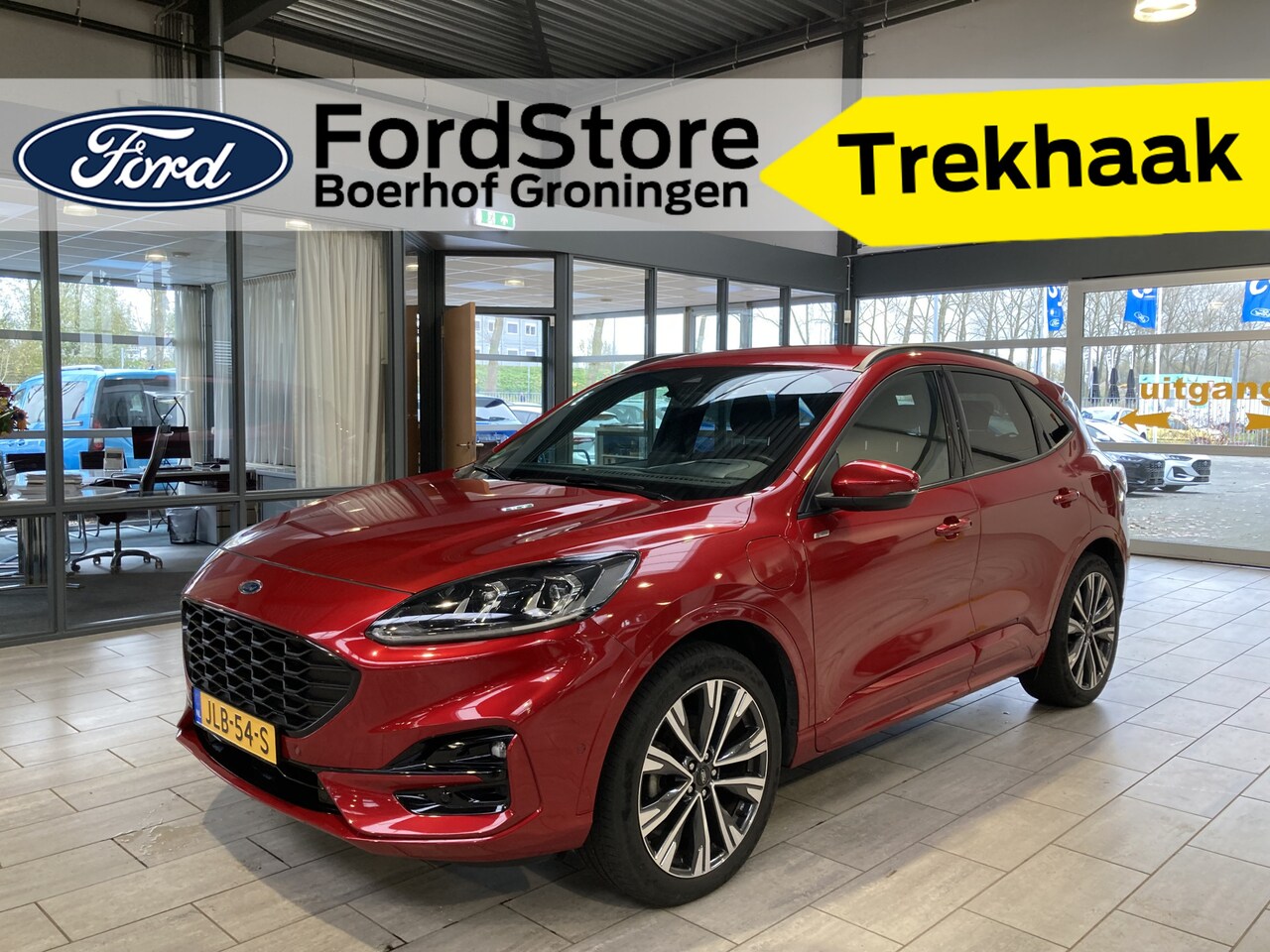 Ford Kuga - 2.5 PHEV ST-Line X | Elek. Trekhaak | Winter Pack | Adapt. Cruise |  Elek. Klep | HUD | B& - AutoWereld.nl