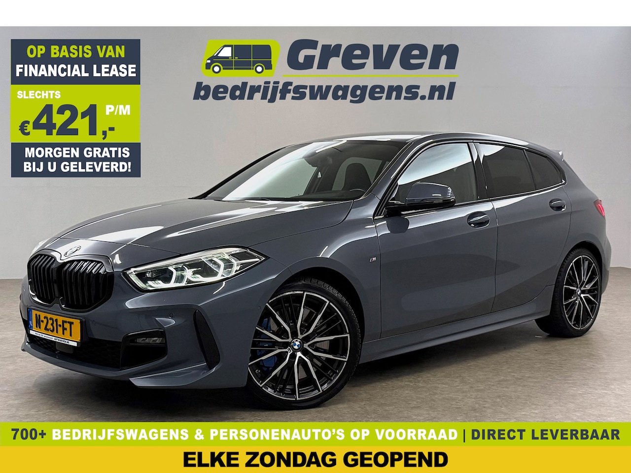 BMW 1-serie - 118i M-Sport | Virtual | Camera | Kuipstoelen | LED | Carplay | Stoel/Stuurverw. | NAP - AutoWereld.nl